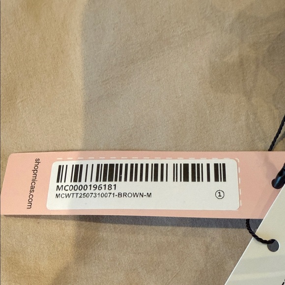 NWT Chic Leopard Print Bustier Top - Picture 3 of 3